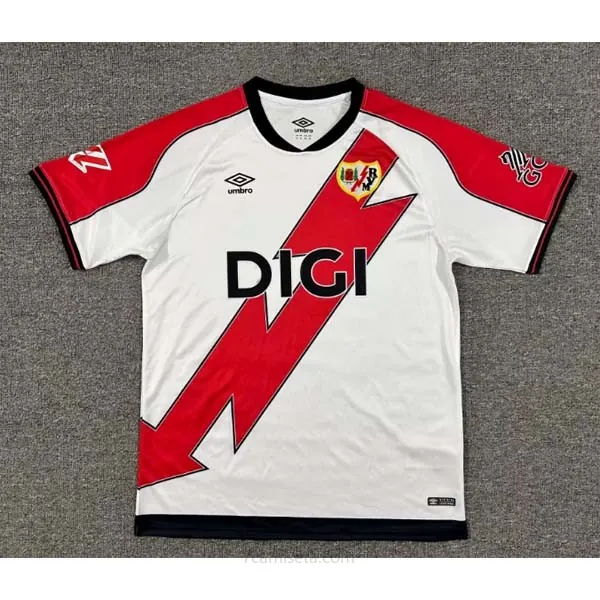 Camiseta Rayo Vallecano Replica Primera Ropa 2025/26 Rebajón fabuloso