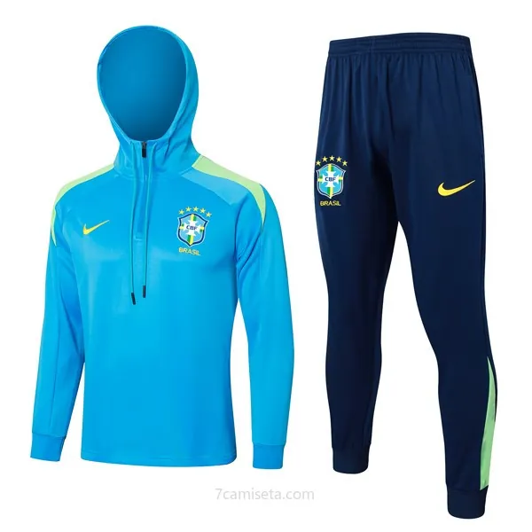 Sudadera Con Capucha Brasil 2024/25 Azul 3 Date prisa este bicoca humilde