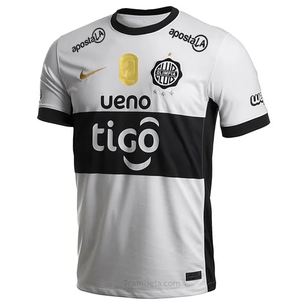 Camiseta Club Olimpia Replica Primera Ropa 2025-26 Saldo, dispara