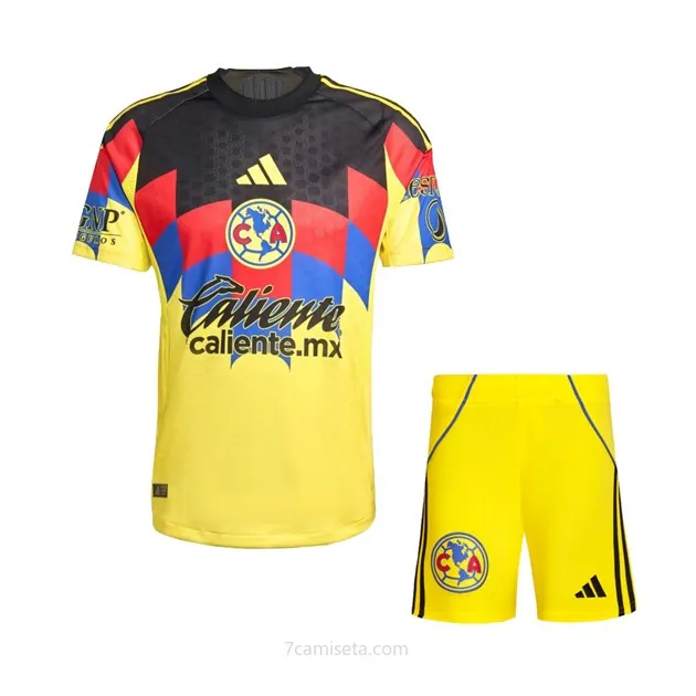 Camiseta Club América Replica Primera Ropa Niño 2025-26 Cógelo este preciaco alucinante