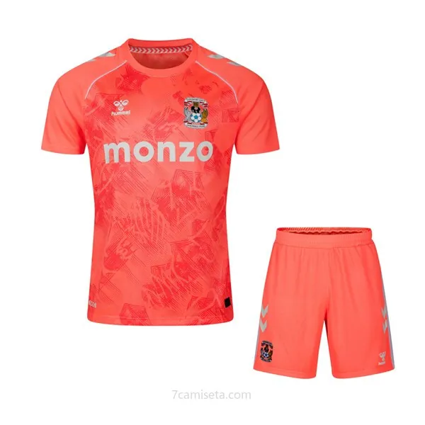 Camiseta Coventry City Replica Segunda Ropa Niño 2025-26 Soberbio precio, benefíciate en toda la red