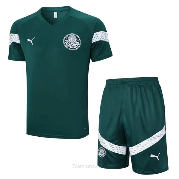 Camiseta Entrenamiento Palmeiras Conjunto Completo 2023/24 Verde Bicoca genial de outlet