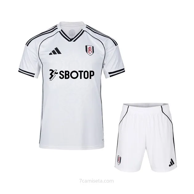 Camiseta Fulham Replica Primera Ropa Niño 2025/26 Adquiere como nunca