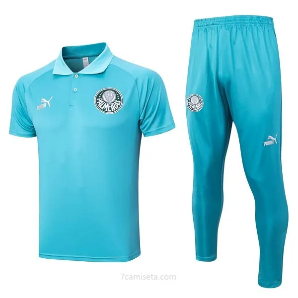 Polo Palmeiras Conjunto Completo 2023/24 Azul Reserva este saldazo magnífico