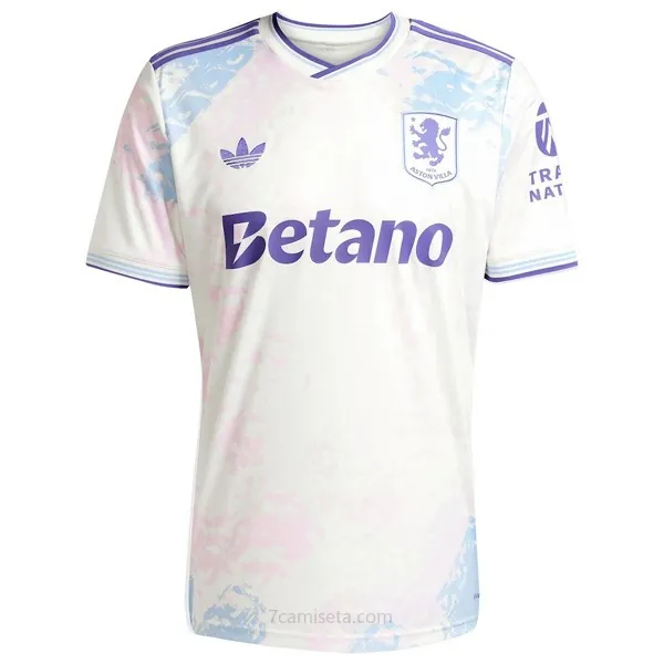 Camiseta Aston Villa Replica Tercera Ropa 2025/26 ¡¡Qué ahorro, paga menos!