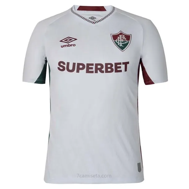 Camiseta Fluminense Replica Segunda Ropa 2025-26 Gangaza transparente
