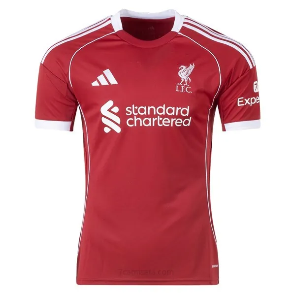 Camiseta Liverpool Replica Primera Ropa 2025/26 Justo liquidación, paga menos por tiempo limitado