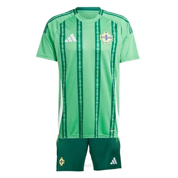 Camiseta Irlanda Del Norte Replica Primera Ropa Niño 2024 Chollazo insuperable