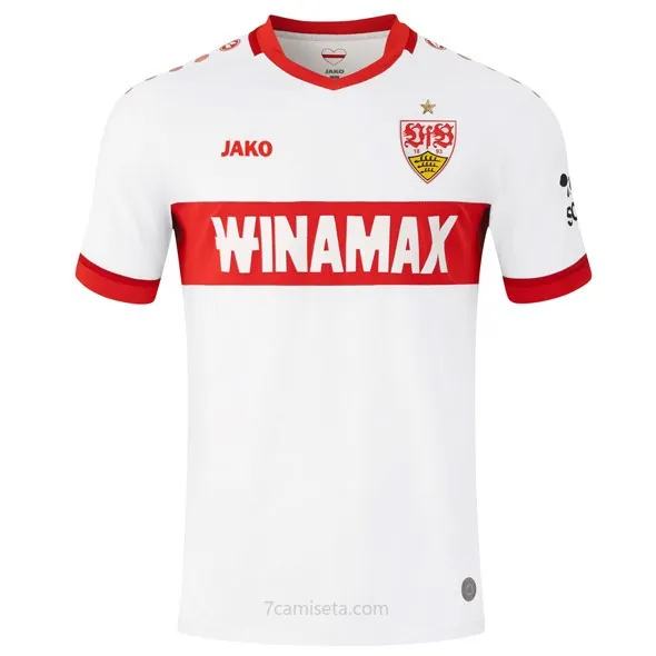 Camiseta VfB Stuttgart Replica Primera Ropa 2024/25 ¡¡Cómo descuento, hazte con él!