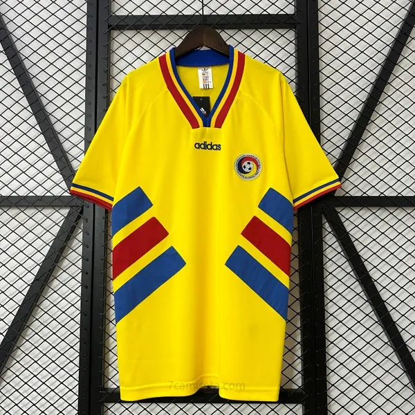 Camiseta Romania Replica Primera Ropa Retro 1994 Transparente gangaza, no lo pienses de campeonato