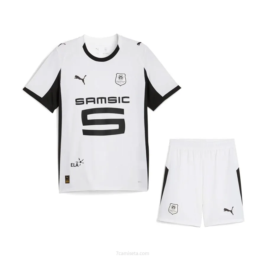Camiseta Stade Rennais Replica Segunda Ropa Niño 2025/26 ¡¡Vaya increíble descuentazo de fábrica!