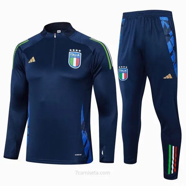 Sudadera De Training Italia 2024/25 Azul 3 Portentoso ahorro, benefíciate solo hoy