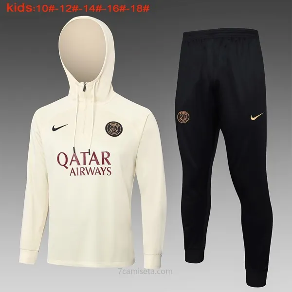 Ninos Sudadera Con Capucha PSG 2024 Amarillo 2 ¡¡Menudo/a descuentazo, reserva!