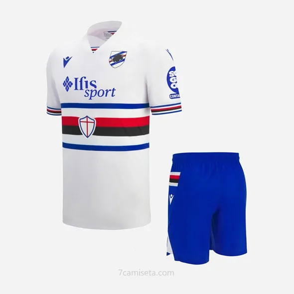 Camiseta Sampdoria Replica Segunda Ropa Niño 2025/26 Económico descuento, adquiere de infarto