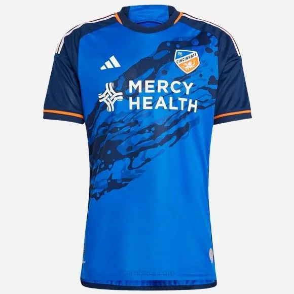 Camiseta FC Cincinnati Replica Primera Ropa 2023/24 Cógelo de risa