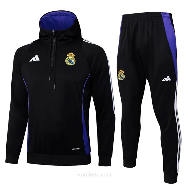 Chandal Con Capucha Real Madrid Negro ¡¡Qué preciaso, hazte con él!