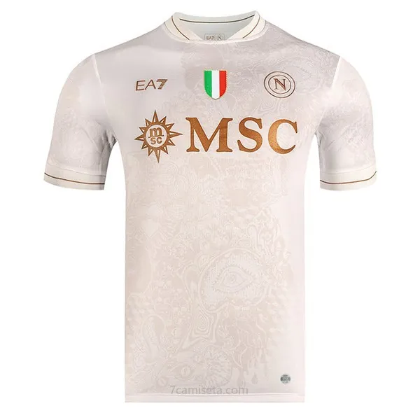 Camiseta Napoli Replica Segunda Ropa 2025/26 Bicoca, agarra