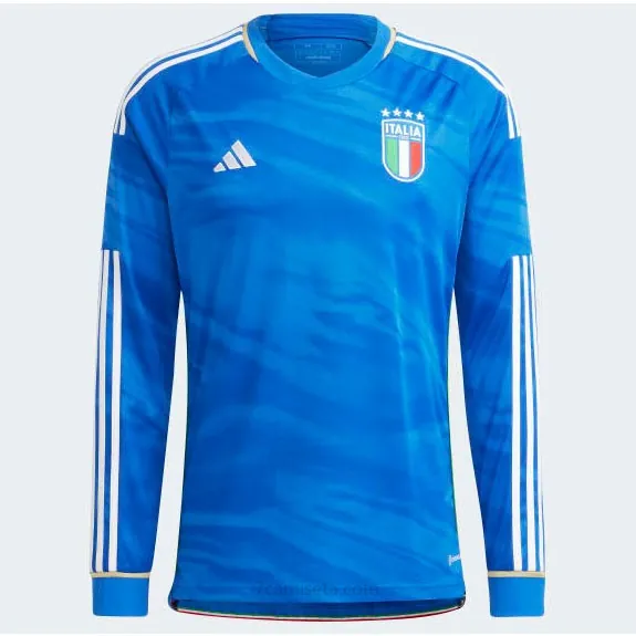 Camiseta Italia Replica Primera Ropa ML 2023/24 Preciaso alucinante con devolución gratis