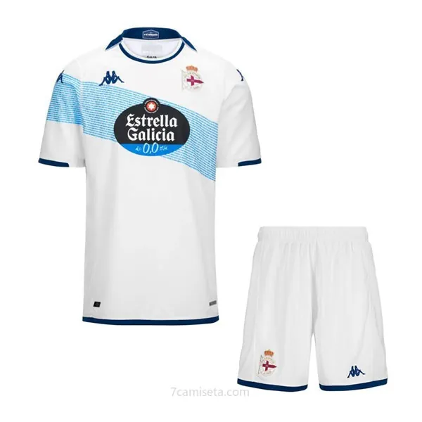 Camiseta Deportivo Coruna Replica Tercera Ropa Niño 2023/24 Gangaza alucinante