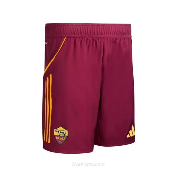 Pantalones AS Roma Replica Primera Ropa 2025/26 ¿¡Menudo/a chollo?