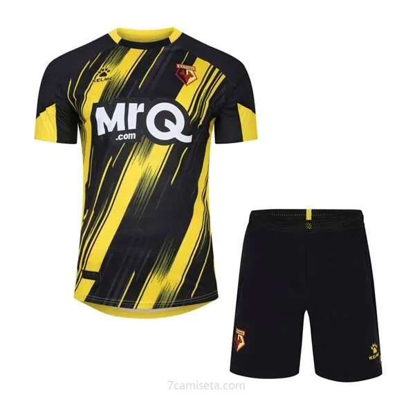 Camiseta Watford Replica Primera Ropa Niño 2023/24 ¡¡Qué brutal saldo en toda la red!