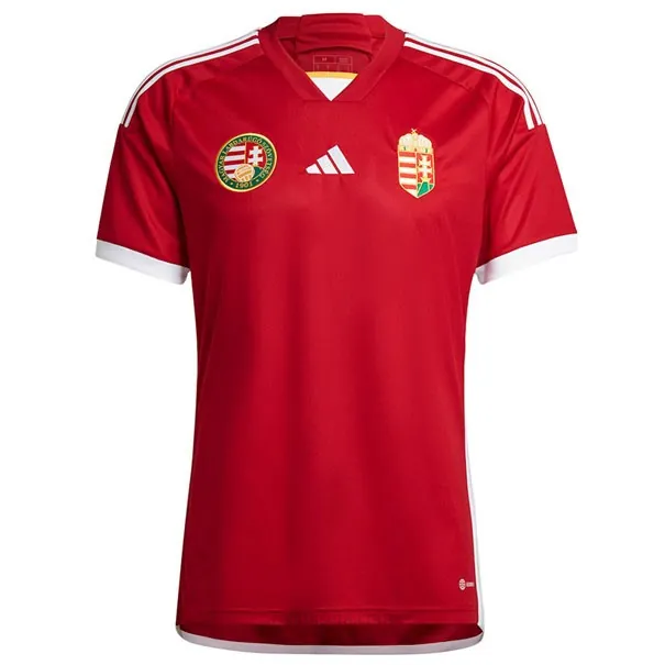Camiseta Hungría Replica Primera Ropa 2023 Bicoca insuperable como nunca