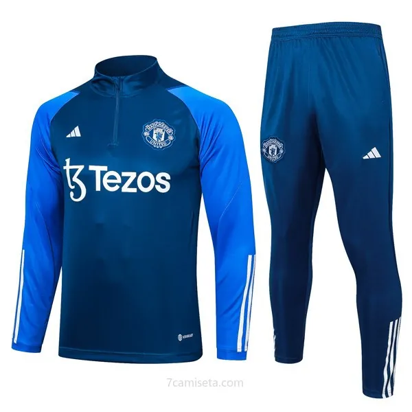 Sudadera De Training Manchester United 2024 Azul Chollazo simbólico antes de que se acabe