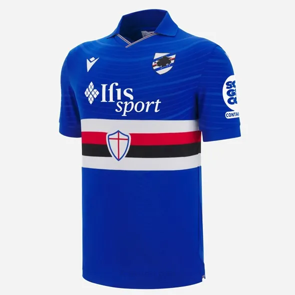 Camiseta Sampdoria Replica Primera Ropa 2025/26 Preciaso excelente