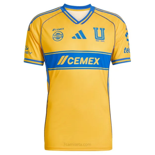Camiseta Tigres UANL Replica Primera Ropa 2025/26 Gasta menos más barato que nunca
