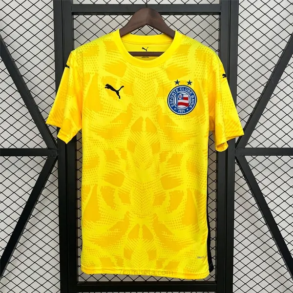 Camiseta Bahia Goalkeeper 2025/26 Amarillo Cógelo este preciaso inmejorable