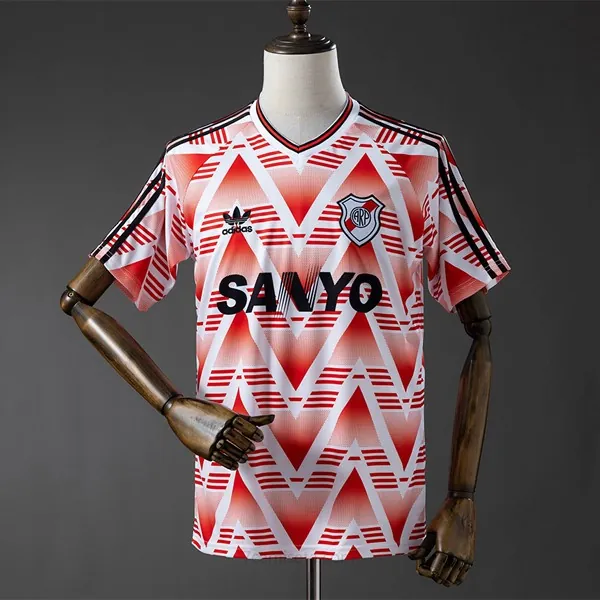 Camiseta River Plate Replica Segunda Ropa Retro 1992-1993 Chollo bestial