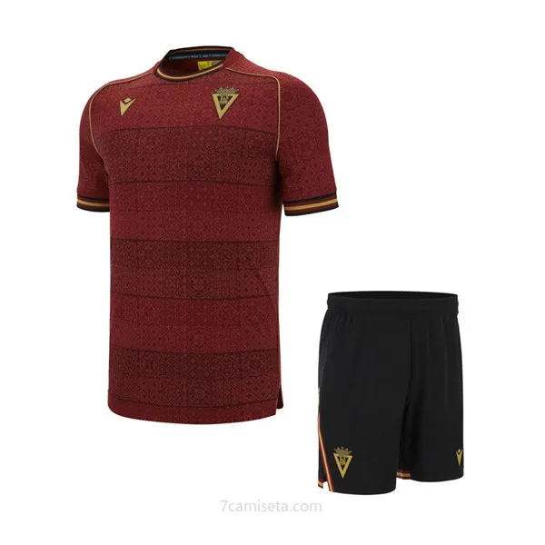 Camiseta Cádiz Replica Segunda Ropa Niño 2025/26 Bicoca bestial en toda la red