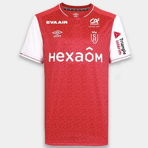 Camiseta Stade De Reims Replica Primera Ropa 2023/24 ¡¡Cómo irrisorio gangaza de campeonato!