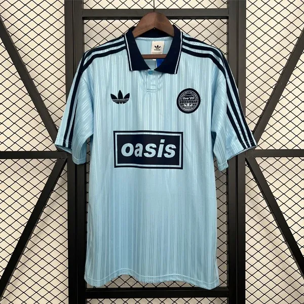 Camiseta Adidas x Oasis Tour 2025/26 Azul Rebaja irrisorio