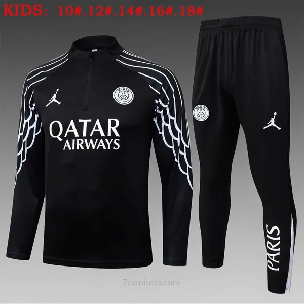 Ninos Sudadera De Training PSG 2025/26 Negro 7 Paga menos este ahorro increíble