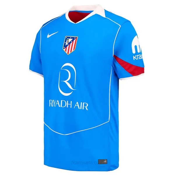 Camiseta Atletico Madrid Replica Tercera Ropa 2025/26 No lo pienses este saldo justo