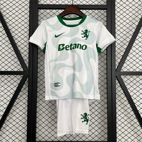 Camiseta Sporting Lisbon Replica Segunda Ropa Niño 2025/26 Hazte con él este descuentazo increíble