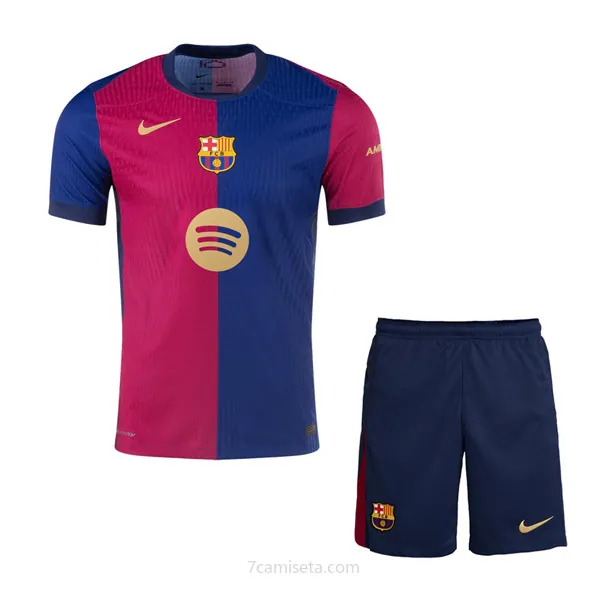 Camiseta Barcelona Replica Primera Ropa Niño 2024/25 Ganga soberbio
