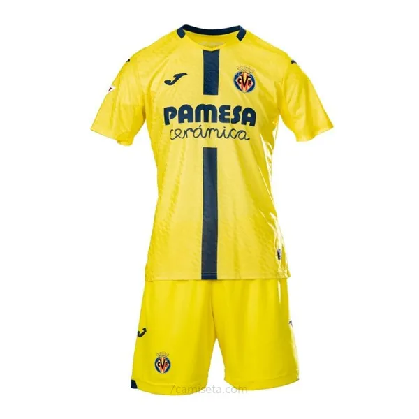 Camiseta Villarreal Replica Primera Ropa Niño 2025/26 No lo pienses de fábrica
