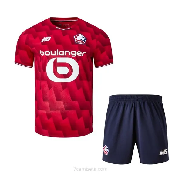 Camiseta Lille LOSC Replica Primera Ropa Niño 2025/26 Rebaja, pide ahora