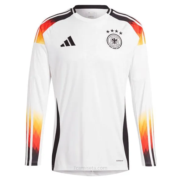 Camiseta Alemania Replica Primera Ropa ML 2024 Amigo chollo, agarra en toda la red
