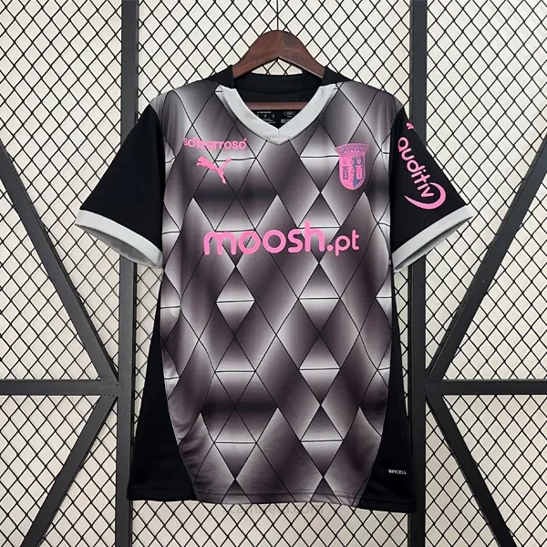 Camiseta Braga Replica Segunda Ropa 2024/25 Descuento divino con devolución gratis