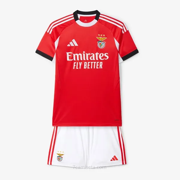 Camiseta Benfica Replica Primera Ropa Niño 2025/26 Chollo, consigue