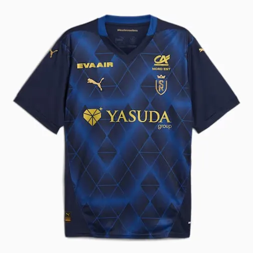 Camiseta Stade Reims Replica Segunda Ropa 2024/25 Agarra este descuento demencial