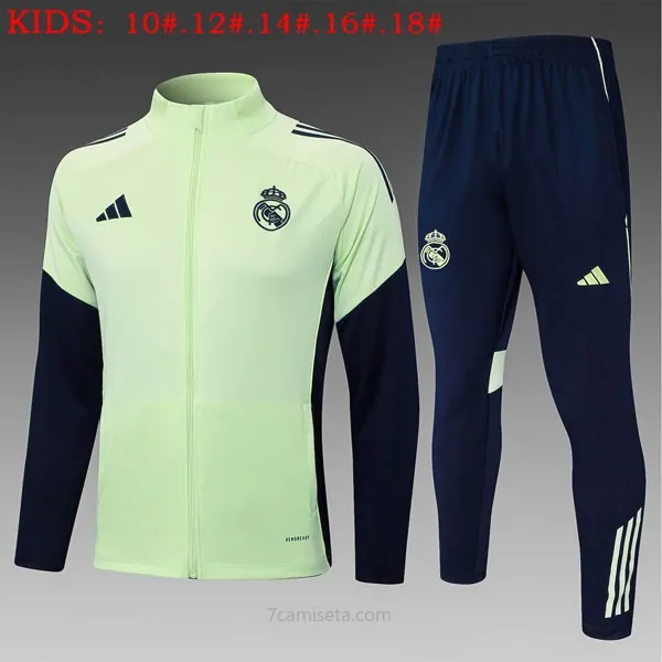 Ninos Chandal Real Madrid 2025/26 Verde 5 ¡¡Cómo chollazo, consigue!