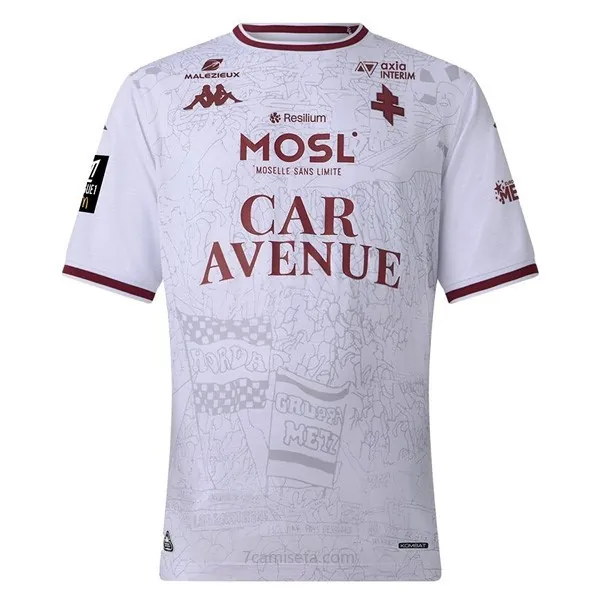 Camiseta FC Metz Replica Primera Ropa 2025/26 ¡¡Cómo chollo, paga menos!