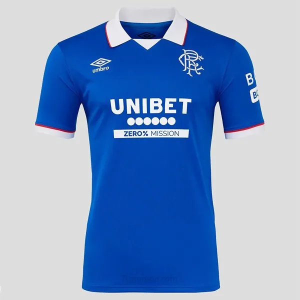 Camiseta Rangers FC Replica Primera Ropa 2025/26 Atrapa este oferta tirado