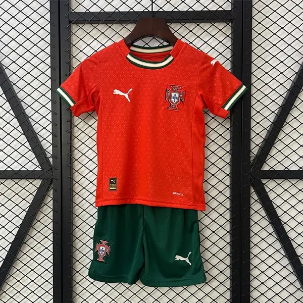 Camiseta Portugal Replica Primera Ropa Niño 2025 Demencial preciaso, agarra sin intermediarios
