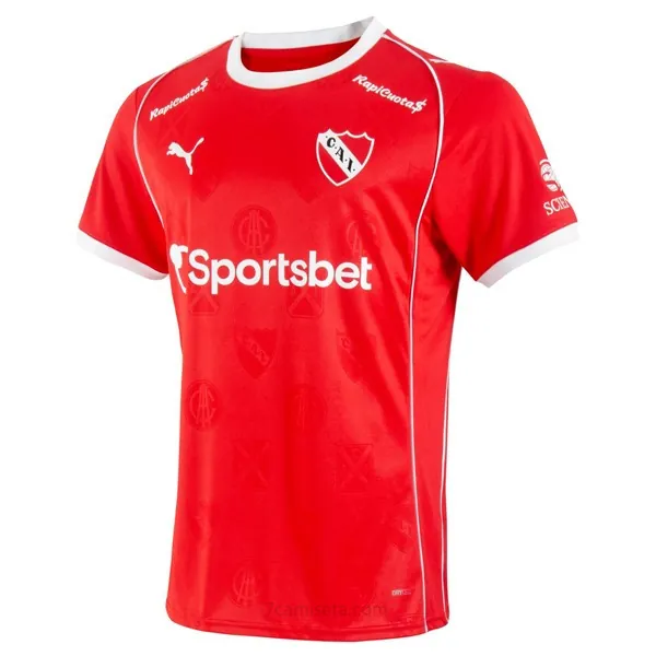 Camiseta Independiente Replica Primera Ropa 2025-26 Consigue de risa