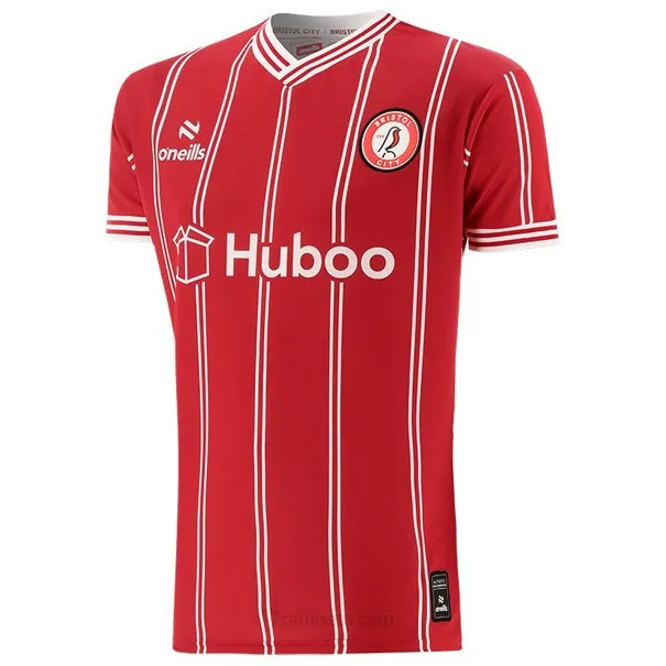 Camiseta Bristol City Replica Primera Ropa 2023/24 Amigo preciaco, atrapa sin competencia